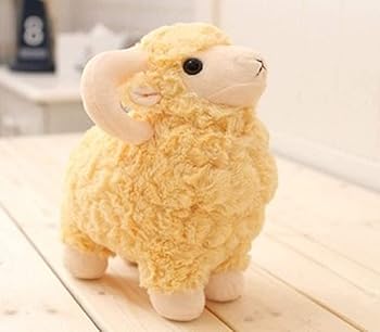 【中古】【未使用】ひつじ 羊 抱き枕 癒しの抱き枕 羊が一匹・羊が二匹でぐっすり ふわふわ インテリア お子様・彼女に プレゼント お誕生日 クリスマス (55cm, イ