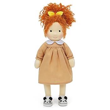 【中古】BlissfulPixie ウォルドルフ人形 Waldorf Doll 手作り人形 - Ada 30cm 柔らかい 女の子 かわいい ぬいぐるみ 子供たちに最適な人形