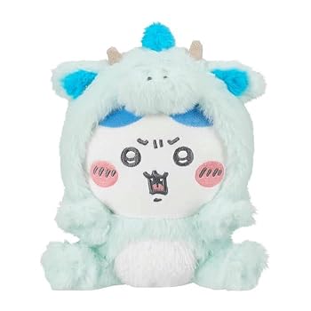 【中古】ちいかわ ハッピーバッグ 2024 (辰年) 干支ぬいぐるみ (ハチワレ)