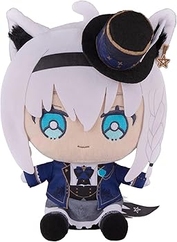 樂天商城 - 【中古】白上フブキ ぬいぐるみ 洋風衣装 friends with u ホロライブ 公式 グッズ
