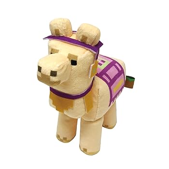 【中古】【未使用】ケイカンパニー(K Company) Minecraft コレクションぬいぐるみ ラマ MCT-CNG11-RA H25.3×W14×D15cm