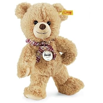 【中古】シュタイフ Steiff テディベア ロッタ ベージュ 28cm 022944