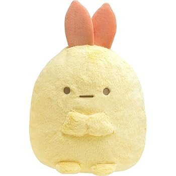 樂天商城 - 【中古】【未使用】すみっコぐらし みにっコとあそぼ きらもふぬいぐるみ えびふらいのしっぽ MF06701