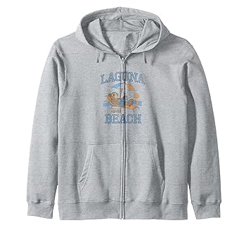 【中古】Laguna Beach Bear Vacation ジップパーカー