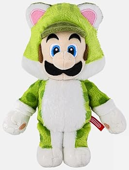 【中古】【未使用】スーパーマリオ マスコット ボールチェーン ぬいぐるみ ネコルイージ 任天堂東京 限定 グッズ