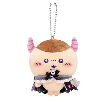 ちいかわ てんし あくま マスコット ぬいぐるみ あくまなくりまんじゅう