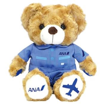 【中古】ご当地ベア ANA 整備士 ぬいぐるみS 藤二誠【空港限定】
