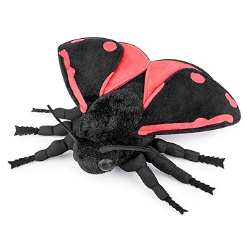 乐天商城 - 【中古】【未使用】辰砂の蛾が少ない, 蛾 カイコ 昆虫 むし リアル ぬいぐるみ ミニぬいぐるみ おもちゃ 可愛い 子供プレゼント オーナメント インテリア 25cm…