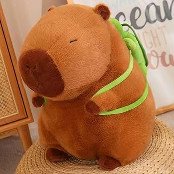 【中古】Leap Raupe カピバラ ぬいぐるみ カメ 亀 22cm