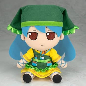 【中古】【未使用】埴安神袿姫 ぬいぐるみ 東方ぬいぐるみシリーズ 62 ふもふもけいき 特典缶バッジ付き 東方 公式 グッズ
