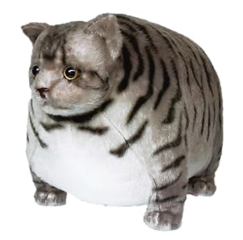 【中古】リード ふとっちぃZoo にゃんこ ぬいぐるみ サバトラ