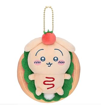 【中古】【未使用】ちいか ベーカリー サンドな マスコット ぬいぐるみ サンド うさぎ