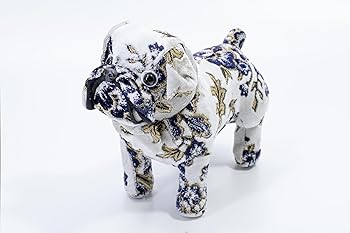 【中古】【未使用】雅（MIYABI) 金華山ぬいぐるみ マドンナ ホワイト ブルドック MI-BDMAWH