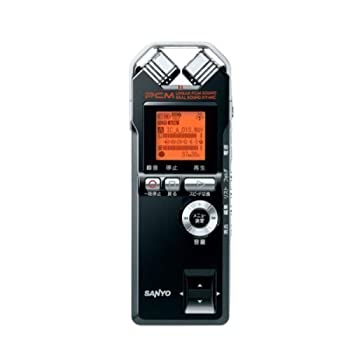 【中古】 SANYO デジタルボイスレコーダー DIPLY TALK ブラック ICR-PS1000M K