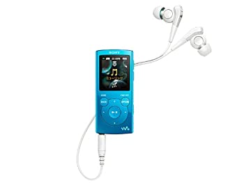 【中古】 SONY ウォークマン Eシリーズ メモリータイプ 4GB ブルー NW-E063 L