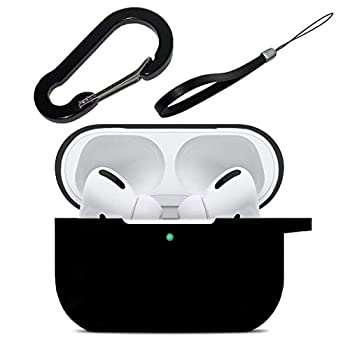 【中古】 AirPods Pro ケース 3点パーフェクトセット カバー カラビナ ストラップ ...