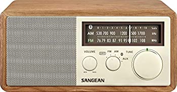 [Used] SANGEAN FM/AM Radio Compatible Bluetooth Speaker Cherry WR-302 Bluetooth Compatible
