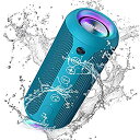 【中古】 Ortizan Bluetooth スピーカー 防水IPX7 ワイヤレススピーカー お風呂適用 LEDライト付き 30時間連続再生 24W出力 小型 ...