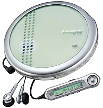 【中古】 パナソニック ポータブルCDプレーヤー シルバー SL-CT700-S