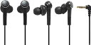 【中古】 audio technica オーディオテクニカ Ath-Cks77bk Solid Bass In-Ear Headph