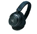 【中古】 audio technica オーディオテクニカ QuietPoint 密閉型ヘッドホン ノイズキャンセリング ブラック ATH-ANC9