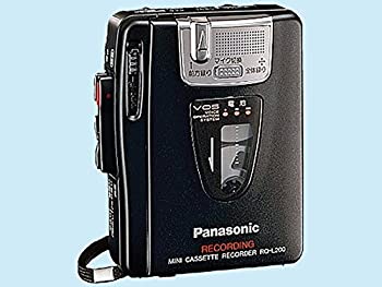 【中古】 Panasonic パナソニック Mini Cassette Recorder RQ-L200-K