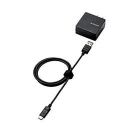 【中古】 エレコム スマホ・タブレットAC充電器 USB A-C 2A出力 1.0m