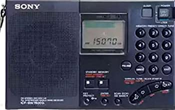 【中古】 SONY 超高感度ポータブル短波ラジオ ICF-SW7600G オリジナル布ダストカバー プレゼント セット