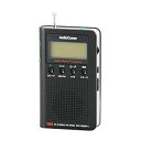【中古】 AudioComm AM FM デジタル選局 DSP ラジオ ブラックオーディオコム RAD-F6228M-K 07-7908
