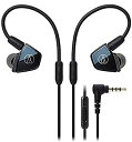 【中古】 audio technica オーディオテクニカ ATH-LS400iS インイヤー クワッド アーマチュア ドライバー ヘッドフォン