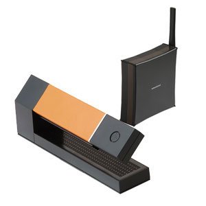 【中古】 コードレス電話機 PT-408 ブラック