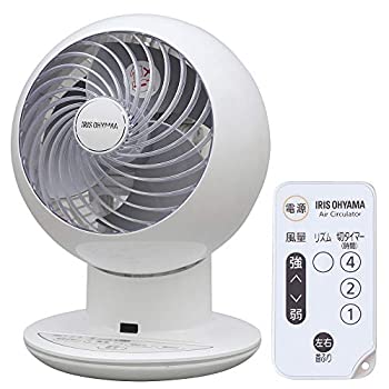 【中古】 アイリスオーヤマ サーキュレーター アイ 静音 左右首振り 18畳 パワフル送風 PCF-SC15 ホワイト