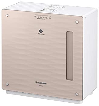 【中古】 Panasonic パナソニック 加湿機 気化式 ナノイー ~19畳 クリスタルブラウン FE-KXS07-T