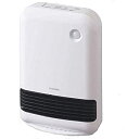 【中古】 アイリスオーヤマ ヒーター セラミックファンヒーター 暖房器具 電気 足元 小型 温風 省エネ 脱衣所 人感センサー付き 大風量 ホワイト JCH-12TD(2)