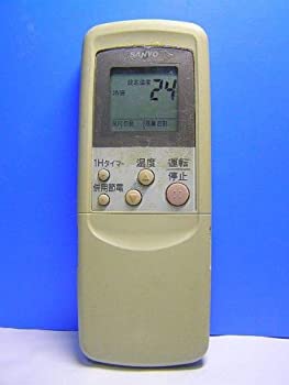 【中古】 SANYO 三洋電機 エアコンリモコン RCS-LVR6A