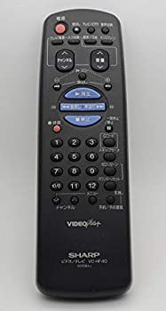 For Visual Equipments - 【中古】 SHARP シャープ ビデオリモコン VC-HF40 G0108AJ