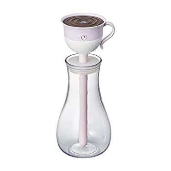 【中古】 ドウシシャ スティック加湿器 超音波式 パーソナル 卓上 小型 USB ティーカップ ピンク ピエ..
