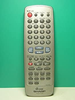 【中古】 SHARP シャープ ビデオリモコン G1476SA