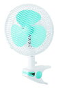 【中古】 MORITA パーソナル扇 卓上&クリップ扇 ブルー MF-DC18F-A