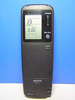 【中古】 SANYO 三洋電機 サンヨー エアコンリモコン RCS-WVD1A (K)