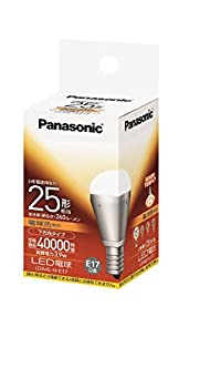 【中古】 パナソニック LED電球 口金直径17mm 電球25W形相当 電球色相当(3.9W) 小型電球・下方向タイプ 密閉形器具対応 LDA4LHE17