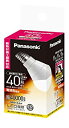 【中古】 パナソニック LED電球 口金直径17mm 電球40W形相当 電球色相当(6.4W) 小型電球・斜め取付け専用タイプ 密閉形器具対応 LDA6LHE17BHS(2)