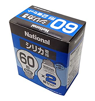 【中古】 パナソニック シリカ電球 60形 2個セット E26口金 LW100V54W 2K 【中古】 パナソニック シリカ電球 60形 2個セット E26口金 LW100V54W 2K