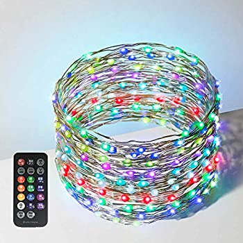 【中古】 これひとつで12色に変化 - 多色 発光 LED イルミネーションライト 20m 200球 極細ストレート USB給電式 ~全12色マルチカラー発色タ...