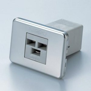 【中古】 ニッポ DNL MKコンセント 什器用接地形2Pコンセント 3PEF