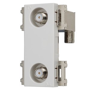 【中古】 サン電子 2端子型テレビ端子 HPF内蔵 全端子電流カット型 CSF-77W-HPB