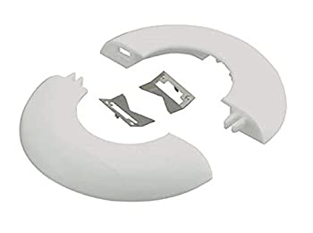 【中古】 ネグロス電工 【ケース販売特価 10個セット】 電線管用貫通穴化粧カバー 《おめかしRキャップ》 呼び51 ホワイト OMK51-W_set