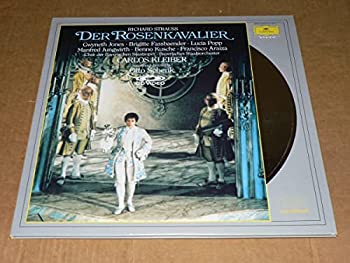 【中古】 2LD カルロス・クライバー指揮R.シュトラウス 楽劇ばらの騎士全曲ジョーンズ ファスベンダー ポップ他’88年盤 帯なし 美盤