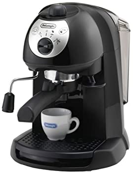 【中古】 デロンギ エスプレッソ・カプチーノメーカー ブラック EC200N-B