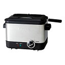 【中古】 クイジナート 電気フライヤー バスケット付 ブラック CDF-100JBS